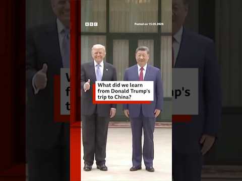 What did we learn from US President Donald Trump’s trip to China? #BBCNews