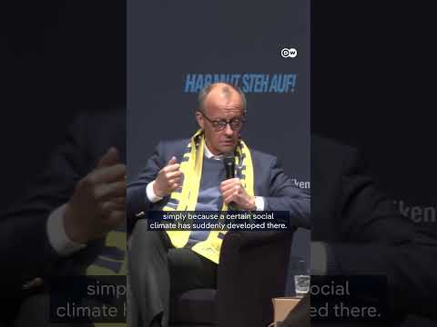 Merz tells ‘own children’ not to work or study in the US | DW News