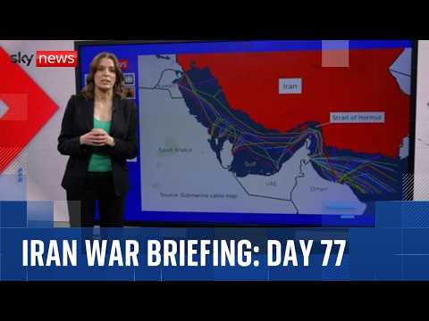 Iran threatens tariff on undersea internet cables | Iran War Briefing Day 77