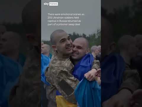 Russia and Ukraine exchange 205 prisoners of war