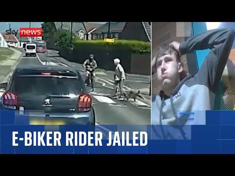 E-bike rider who fled after killing great-grandmother jailed