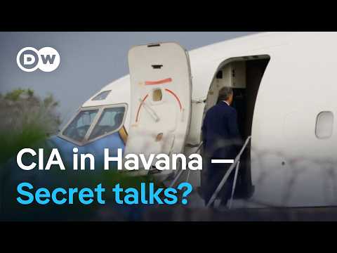 Why is the CIA chief meeting Cuba’s government now? | DW News