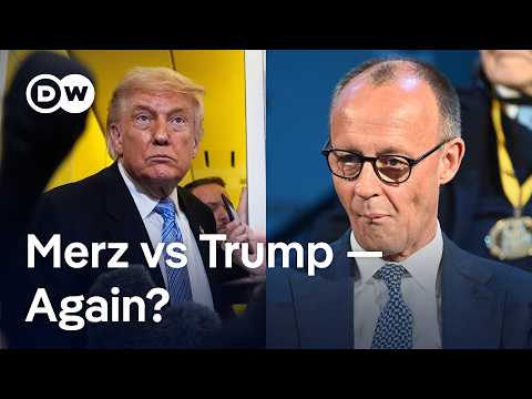 Merz hits out at US: ‘I wouldn’t send my kids there’ | DW News