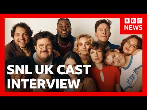 SNL UK cast interview with Annabel Marlow, Celeste Dring and Emma Sidi | BBC News