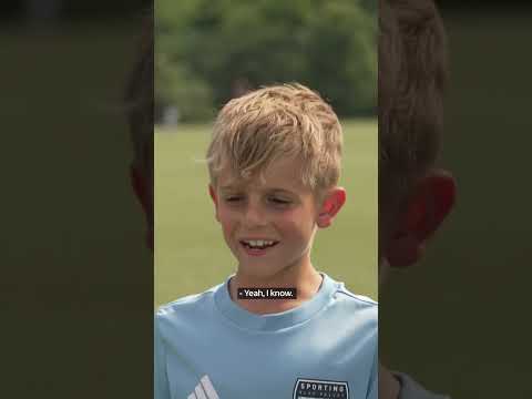 ITV News visited a children’s ‘soccer’ team in Kansas.