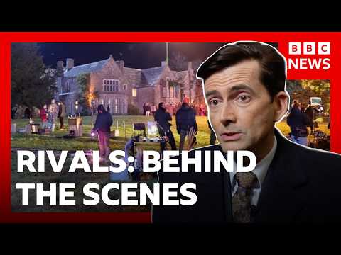 Behind the scenes of Rivals as the hit drama returns | BBC News