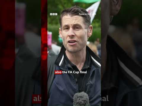 Pro-Palestinian march ‘anti-genocide and anti-fascist’, organisers say. #Protest #UK #News #BBCNews