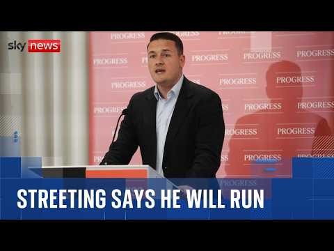 Streeting says he will run in any leadership race and calls for UK to rejoin EU