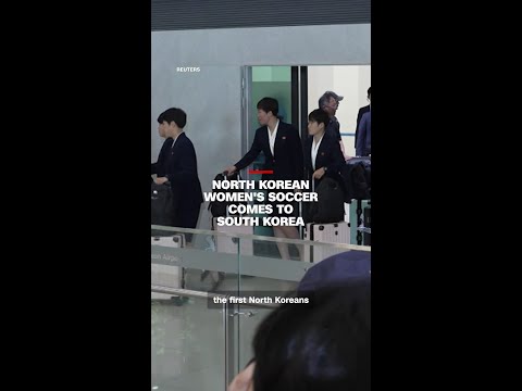 North Korean women’s soccer comes to South Korea