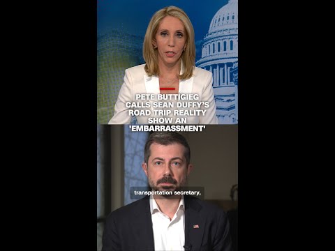 Pete Buttigieg calls Sean Duffy’s road trip reality show an “embarrassment”