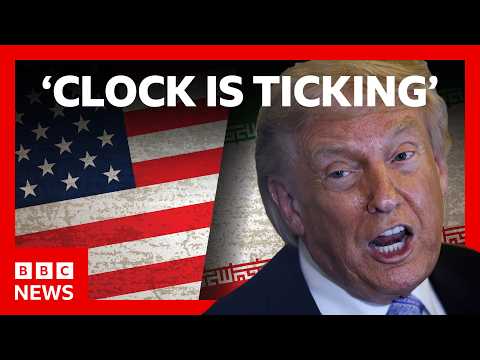 Donald Trump tells Iran ‘clock is ticking’ as oil prices jump again due to uncertainty | BBC News