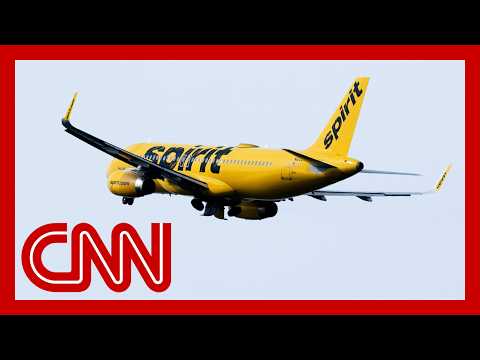 Spirit Airlines shuts down, cancels all flights