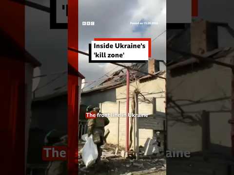 Inside Ukraine’s ‘kill zone’. #Ukraine #Russia #BBCNews