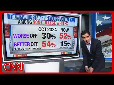 ‘How low can you go?’: Key Trump demos face flaring financial unease