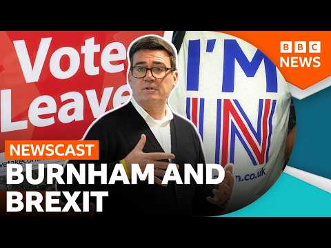 Is Brexit becoming awkward for Andy Burnham? | BBC Newscast