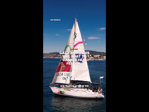 Gaza amputees sail boat to Cannes Film Festival