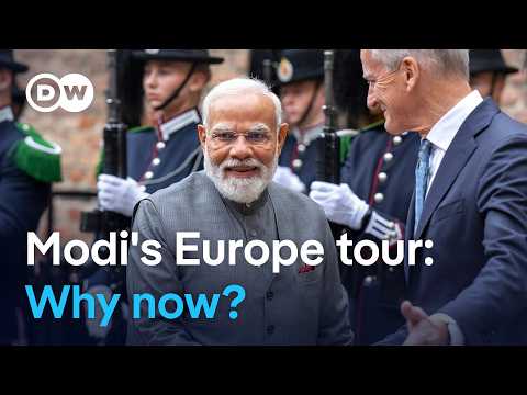 India and Europe draw closer as global tensions rise | DW News