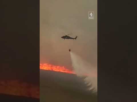 20,000 Californians ordered to evacuate due to spreading brush fire