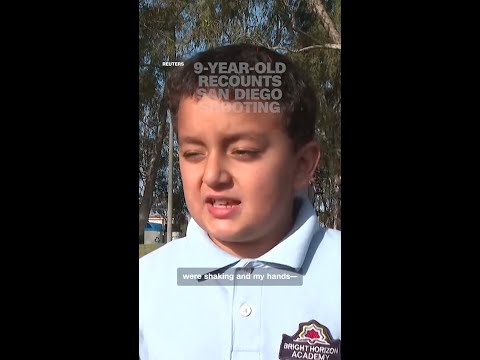 9-year-old recounts San Diego shooting