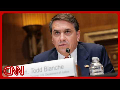 Live: Acting AG Blanche testifies after DOJ creates $1.776B fund for Trump allies