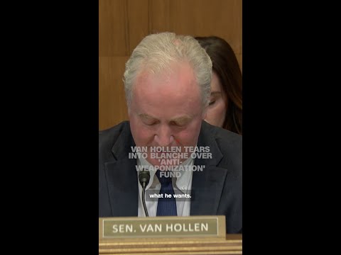 Van Hollen tears into Blanche over ‘anti-weaponization’ fund | CNN Politics
