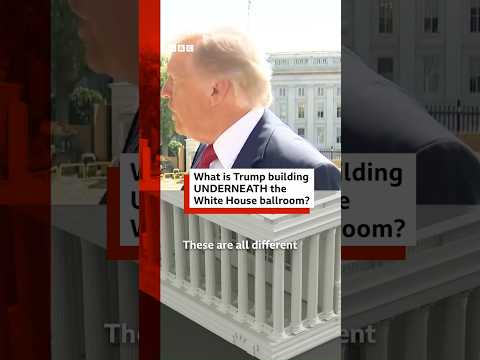 Trump says private donors will fund the $400m ballroom. #USNews #BBCNews