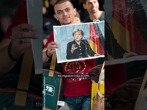 Former German Chancellor Angela Merkel awarded with European Order of Merit | DW News