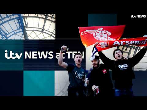 Watch LIVE ITV News at Ten as Arsenal wins the Premier League Championship