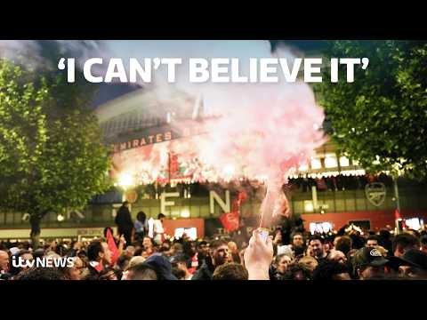 Arsenal win Premier League for first time in 22 years
