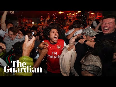 Arsenal fans react to first Premier League title in 22 years