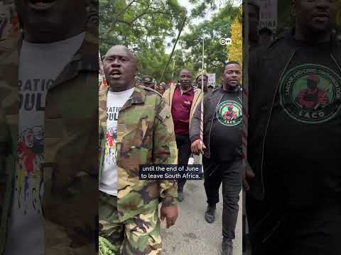 South Africa: Anti-immigrant protestors issue 30 June ultimatum | DW News