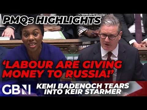 ‘It’s like the SOVIETS WON!’ | Kemi Badenoch GRILLS Starmer on Russian oil and North Sea drilling