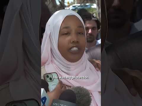 Daughter pays tribute tofather killed protecting San Diego mosque