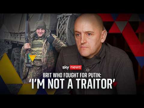 The Briton who left the UK to fight for Russia