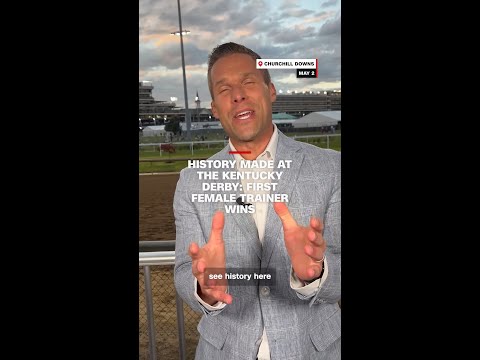 Female trainer makes history at Kentucky Derby