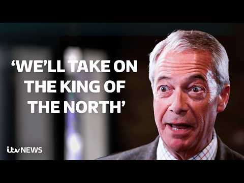 Who is Farage supporting in the Makerfield by-election to beat Andy Burnham?