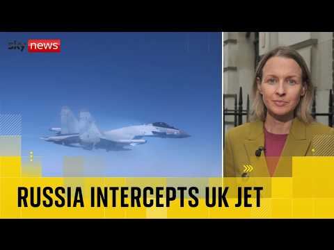 RAF plane ‘dangerously intercepted’ by Russian fighter jets over Black Sea