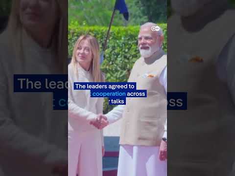 India’s Modi gifts ‘Melody’ to Italian PM Meloni | DW News