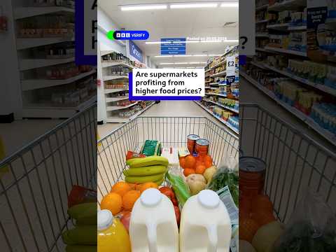Are supermarkets profiting from higher food prices? #BBCNews