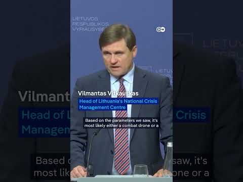 Lithuania: Residents and leaders take shelter during drone alert | DW News