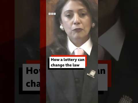 How can a lottery change the law in the UK? #Lottery #BBCNews