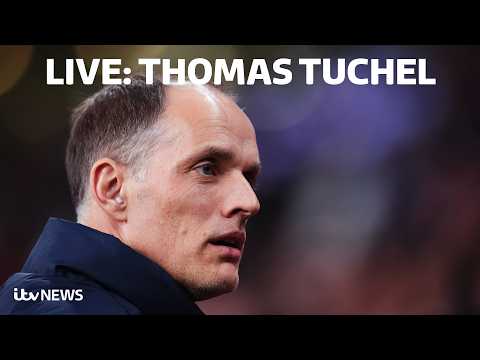 Watch LIVE: Thomas Tuchel talks to press after announcing England’s World Cup squad