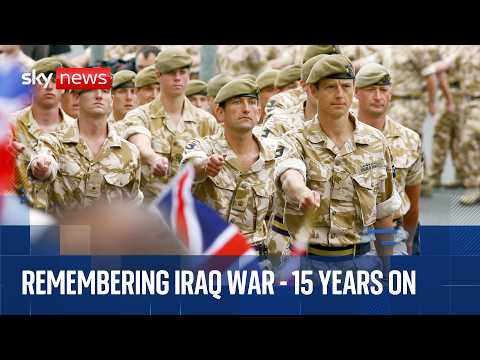 Iraq war remembrance service marking 15 years since end of UK Armed Forces operations