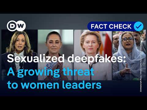 Fact check: Female politicians as a target for sexualized deepfake content | DW News