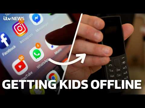 Pupils swap smartphones for ‘bricks’ under three-week project