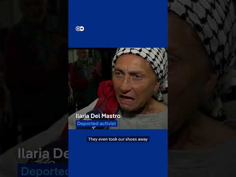 Flotilla activists allege beatings and psychological abuse in Israeli detention | DW News