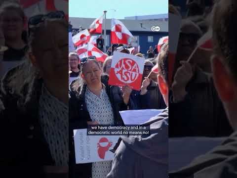 Greenlanders protest new US consulate | DW News