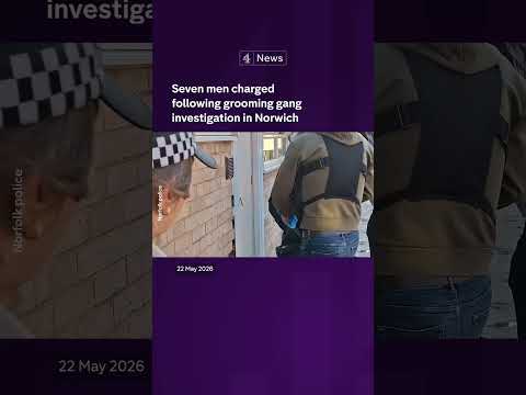 Seven men charged following grooming gang investigation in Norwich