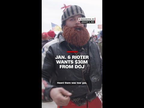 Jan. 6 rioter wants $30M from DOJ