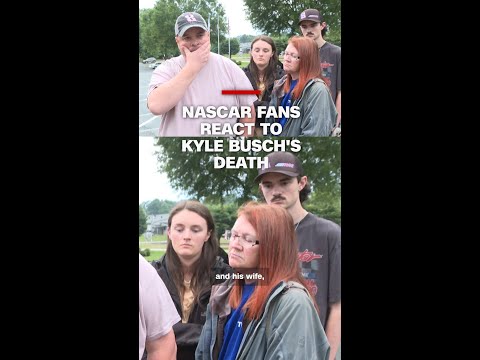 NASCAR fans react to Kyle Busch’s death